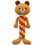 日本Bonbi 日本Bonbi ILOVEPETS Dental Animal 嚴選狗狗護齒玩具 熊熊   正面圖