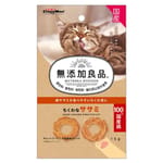 日本CattyMan 日本CattyMan 貓零食 無添加良品 圈形雞肉 15g 15g  正面圖