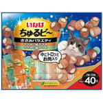 日本INABA 日本INABA 貓零食 軟心零食粒 雞肉及烤雞肉味 10g 40袋入 10g  正面圖