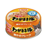 CIAO CIAO 貓罐頭 INABA わがまま猫 細切鰹魚+金槍魚 115g 115g 正面圖
