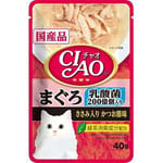 CIAO CIAO 貓濕糧 乳酸菌 金槍魚+雞肉+鰹魚 40g 40g 正面圖