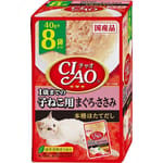 CIAO CIAO 貓濕糧 1歲以下 金槍魚雞肉 40g 8袋入 40g 正面圖