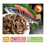 日本產 日本產 嵐山善兵衛 長壽一番 三文魚 乾糧或加水 主食拌食 43g 43g  正面圖