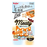 Petio Petio 狗零食 無添加 生食感 山羊奶&雞胸肉肉醬  3支裝   正面圖