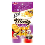Petio Petio 狗零食 Meaty無添加生食感 甘薯條 腸胃健康 3支裝   正面圖