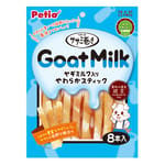 Petio Petio 狗零食 低脂高蛋白 柔軟可口 雞胸肉山羊奶卷 8支裝   正面圖