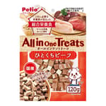Petio Petio 狗零食 日本產 All in One Treats 綜合營養 濃郁一口牛肉粒 120g 120g  正面圖