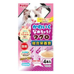 Petio Petio 貓零食綜合營養 日本產吞拿魚醬 腸道健康 水分補充 4支裝   正面圖