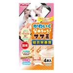 Petio Petio 貓零食綜合營養 日本產低脂雞胸肉醬 腸道健康 水分補充 4支裝   正面圖