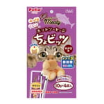Petio Petio Meaty 貓零食 Meaty 無添加吞拿魚味流心肉粒10gx4小袋 10g  正面圖