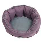 Buster Buster Cocoon bed 圓形寵物床 紫銅色 45cm   正面圖