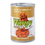 Wanpy Wanpy 狗罐頭 雞肉+野菜肉配方 375g 375g  正面圖