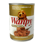 Wanpy Wanpy 狗罐頭 七歲以上 雞肉配方 375g 375g  正面圖