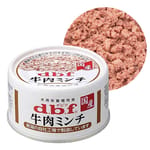 日本d.b.f 日本d.b.f 狗罐頭 肉蓉肉碎免治肉 牛肉味 65g 65g  正面圖