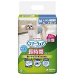 Unicharm Unicharm 寵物尿墊 狗尿墊 狗尿片 日本耐用透氣寵物尿墊 [腰圍40-45cm M碼 38枚]   正面圖
