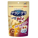 Unicharm Unicharm 狗零食 日本狗狗魚仔餅 甜番薯味 50g 50g  正面圖
