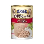 Unicharm Unicharm 狗零食 日本狗罐頭 愛犬元氣 犬用 牛肉 375g 375g 犬用 正面圖