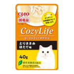 CIAO CIAO 貓濕糧 日本COZY LIFE軟包系列 雞肉扇貝 40g 40g 正面圖