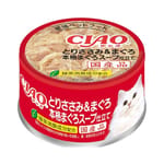 CIAO CIAO 貓罐頭 雞肉+金槍魚 85g 85g 正面圖