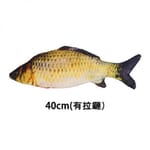 貓咪柔軟舒服抱枕玩具 貓咪柔軟舒服抱枕玩具 鯽魚 大 - 開倉價優惠   正面圖