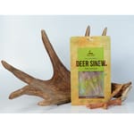 dear dear deer 狗零食 耐咬潔齒系列 鹿筋條 細號 75g 75g 正面圖