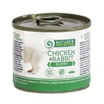 Nature's Nature's Protection 狗罐頭 幼犬主食罐 兔肉+雞肉 200g 200g  正面圖