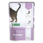 Nature's Nature's Protection 貓濕糧 成貓主食袋裝濕糧 改善腸道問題配方 魚 100g 100g 正面圖
