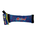 Billipets Billipets 雙層⽑絨布耐咬狗玩具 藍色沙包 30cm   正面圖
