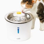 Hagen希勤 Hagen希勤 飲水器 Catiti系列 噴泉水機 不鏽鋼面花型 3L 3L  正面圖