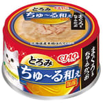 CIAO CIAO 貓罐頭 ちゅ〜る和え 金槍魚+鰹魚 80g 80g 正面圖