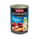 Animonda Animonda GranCarno 狗罐頭 牛肉+煙燻鰻魚+薯仔 400g 400g  正面圖