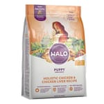 HALO HALO 狗糧 幼犬糧 雞肉及雞肝配方 4lb 4lb  正面圖