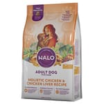 HALO HALO 狗糧 成犬糧 雞肉及雞肝配方 21lb 21lb  正面圖