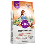 HALO HALO 貓糧 幼貓無穀糧 雞肉及雞肝配方 3lb 3lb  正面圖