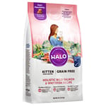 HALO HALO 貓糧 幼貓無穀糧 野生三文魚及白魚配方 3lb 3lb  正面圖