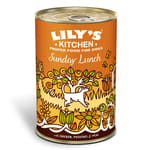 LILY'S LILY'S KITCHEN 狗主食罐 天然系列 雞肉蔬菜餐 400g 400g  正面圖