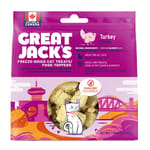 GREAT GREAT JACK'S 冷凍脫水貓零食 火雞肉 3oz 3oz 正面圖