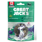 GREAT GREAT JACK'S 無穀物狗小食 海帶拌豚肝肉粒 2oz 2oz  正面圖