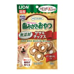 日本LION 日本LION Pet 狗零食 無添加潔齒圈圈餅 雞肉味 30g 30g  正面圖