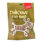 Delicious Delicious Pet food無敵小寵 狗零食 雪花純雞肉粒 訓犬零食 精裝400g 400g 犬用 正面圖