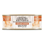Country Country Naturals 貓罐頭 無穀物天然汁煮系列 香濃雞肉配方 5.5oz 156g 5oz  正面圖