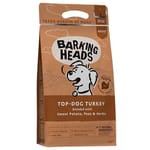 Barking Barking Heads 狗糧 無穀物全天然成犬配方 放養火雞肉 6kg 6kg  正面圖