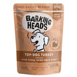Barking Barking Heads 狗濕糧 無穀物食用濕包 火雞肉 300g 300g  正面圖