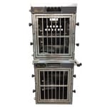 Solidpet蘇力 Solidpet蘇力 寵物籠 貓籠狗籠 ABS板折疊飛機籠組合 無輪款 三號   正面圖