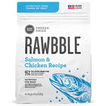 BIXBI BIXBI RAWBBLE 狗糧 冷凍脫水鮮肉糧 三文魚雞肉 12oz 12oz 正面圖
