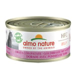 Almo Almo Nature Jelly HFC 貓罐頭 天然系列 鯛魚+薯仔 70g 70g 正面圖