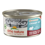 Almo Almo Nature Holistic 貓罐頭 尿道護理 鴨肉配方 85g 85g 正面圖