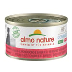 Almo Almo Nature 狗罐頭 HFC Complete 雞肉蕃茄羅勒配方 95g 95g  正面圖