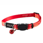 ROGZ ROGZ KIDDYCAT 貓頸帶 紅色   正面圖