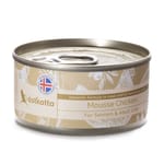 Astkatta Astkatta 冰島罐 高齡貓罐頭 Mousse系列 純雞慕絲 80g 80g  正面圖